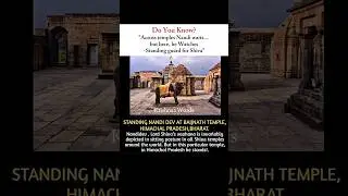 Standing Nandi? The Mystery of Baijnath Temple🔱🙏🏻 #shivalinga #ancient