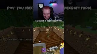 All this for one potato 😭 SUBSCRIBE for more Minecraft content!