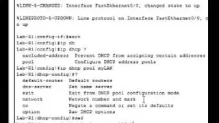 Cisco CCNA Tutorial DHCP Router Configuration