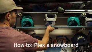 How To: Ptex a Snowboard