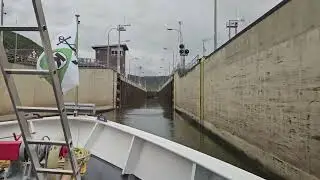 Mosel Lock transit at 4x speed