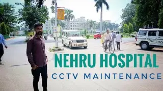 Nehru Hospital CCTV camera maintenance #nsc #nsctv #ncl #like #subscribe