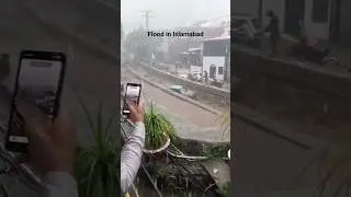 Flash Flood in Islamabad l Emergency Situation #flood #islamabad #rawalpindi #bahriatown