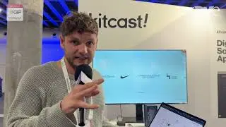 ISE 2024: Kitcast! Shows Digital Signage Solution for AppleTV to Create, Manage and Schedule Content