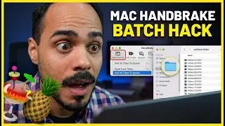 How to Batch Convert Video with Handbrake (Mac)