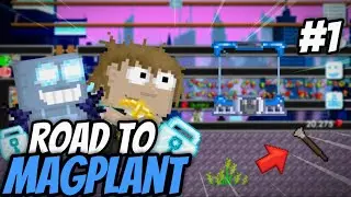 MAKING FOSSIL BRUSH (ft.@FUPQGT ) | Road To Magplant #1 |  Growtopia