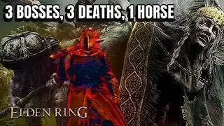 Destroyed by 3 Bosses&hellip; But Hey, I Got a Horse! #EldenRing