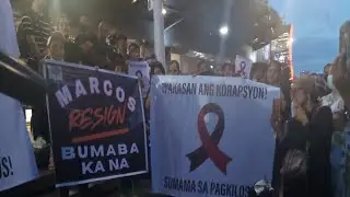 edsa shrine live block Friday protest