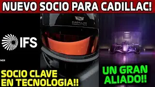 ULTIMA HORA!! NUEVO SOCIO de CADILLAC!!  LIDER en TECNOLOGIA!! IFS CADILLAC 2026 NOTICIAS F1