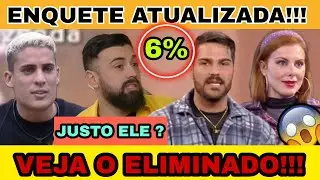 A FAZENDA 2022; ENQUETE ATUALIZADA MOSTRA QUEM SAI DEBORAH BRUNO, TIAGO OU SHAYAN