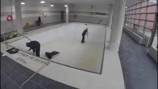Epoxy Pool Paint Recoating at The Bridge Condominium