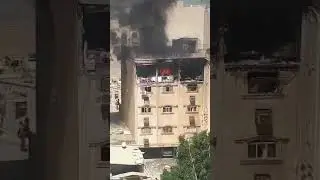 Another video of the explosion in the 12-unit complex of Kianabad, Ahvaz