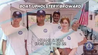 Premium Boat Upholstery Broward | Custom Marine Seats & Interior Upgrade