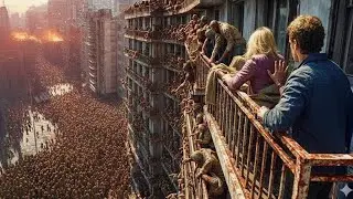 Land Of The Dead (2005) | are Smart Zombie is Leading an Army to Attack the Last City on Earth