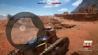 Battlefield 1 ft-17 light tank gameplay