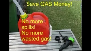 Save Money on Gas - Can Spout Retrofit with Old School Spouts