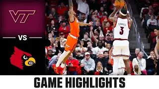 Virginia Tech vs. Louisville Game Highlights | 2025-26 ACC Men's Basketball