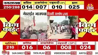 गेवराईत भाजपचा विजयी जल्लोष | Breaking News | BJP News | Election Updates
