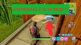 SNOWBALL LAUNCHER Fortnite Battle Royale Solo Gameplay