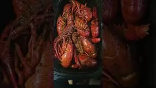 Boiled Crawfish Dinner #fyp #dinner #fish #food