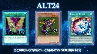 2 Cards Combo - Cannon Soldier FTK with Link Summon