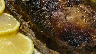 @سمك  بلاميطو مشوي متبل بطريقة صحية ولذيذة… سر بنة المطاعم😋