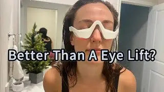 Amazon review: under-eye red light therapy device for dark circles and wrinkles #ad