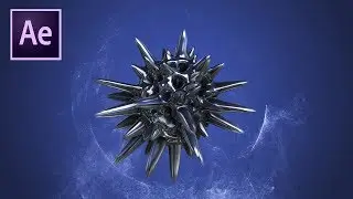 After Effects Tutorial -  With Element 3D Audio sync to noise attribute.