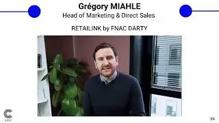 Gr&eacute;gory Miahle, Retailink by Fnac Darty | remise de la certification eRetail Data Trust - vague 1