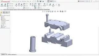Учебное пособие по SolidWorks | Разобранный вид и анимация