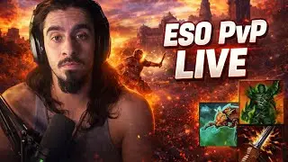 🔴ESO PvP Wrecking Blow Corrosive Build Goes CRAZY LIVE 🔥