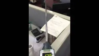 Pyrometer test video