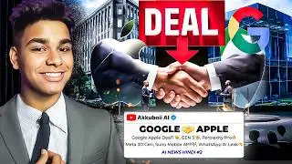 INSANE AI NEWS! Google and Apple Deal🤑!? Perplexity Pro Search🔥, Meta 3D Gen, ChatGPT 4-o, MoshiChat