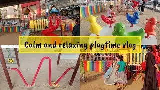Sunday Evening vlog🛝⛹️&zwj;♀️||park polama||playtime#relaxing#enjoyment #vlog#tamilvlog
