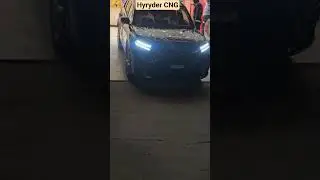 Hyryder CNG S Black #shortsviral #hyryder #cngcars #gstbenefits #newcars #suvcars