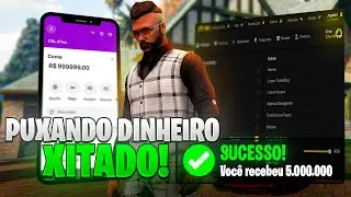 💣Fiquei RICO puxando DINHEIRO e ARMA com MOD MENU