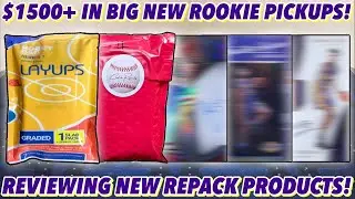 *BIG ROOKIE CARDS OF FUTURE STARS! $1,500+ IN NEW PICKUPS!* +NEW REPACK PRODUCT REVIEWS!