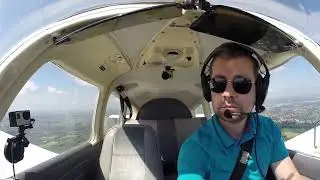 First Solo from Elstree Aerodrome (EGTR) in a Piper PA28 - Full Flight