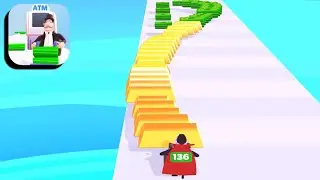 Atm Rush 🌈🤑💚 Gameplay (Android, iOS) All Levels AR1GP4