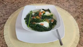 Caldo de quilete (hierba mora, macuy)