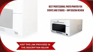 DNP DS620A Professional Dye Sublimation Printer | Fast, High-Quality Photo Prints 2x6&ndash;6x8
