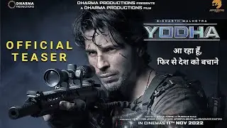 yodha trailer update sidharth Malhotra #filmyworld