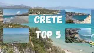 Top 5 les meilleures plages en Cr&egrave;te Gr&egrave;ce guide de voyage