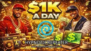 🌀💵 I GET PAID EVERYDAY | 1k A DAY |  PART OF THE INCOME CODE SERIES | HYPNOTIC REPEATER