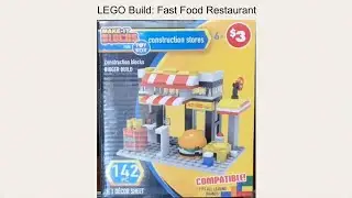 LEGO Build: Fast Food Restaurant | JJ Lee 