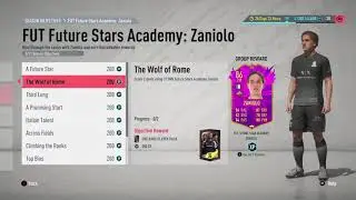 86 ZANIOLO FUT FUTURE STARS ACADEMY OBJECTIVE FREE PLAYER FIFA 20