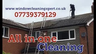 All in one cleaning, roof tiles, gutter cleaning, fascia, window cleaning Leicester and Eastmidlands