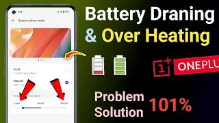 All OnePlus Mobile Battery Fast Draining🔋& Heating issue 100% Solution 💪 Battery Backup Hindi