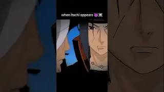 when itachi appears☠️😈 || #shorts #anime #itachi #naruto #narutoedit #animeedit #shortfeed #ytshorts