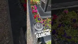 The Grave of Johnny Ramone at Hollywood Forever Cemetery #shorts